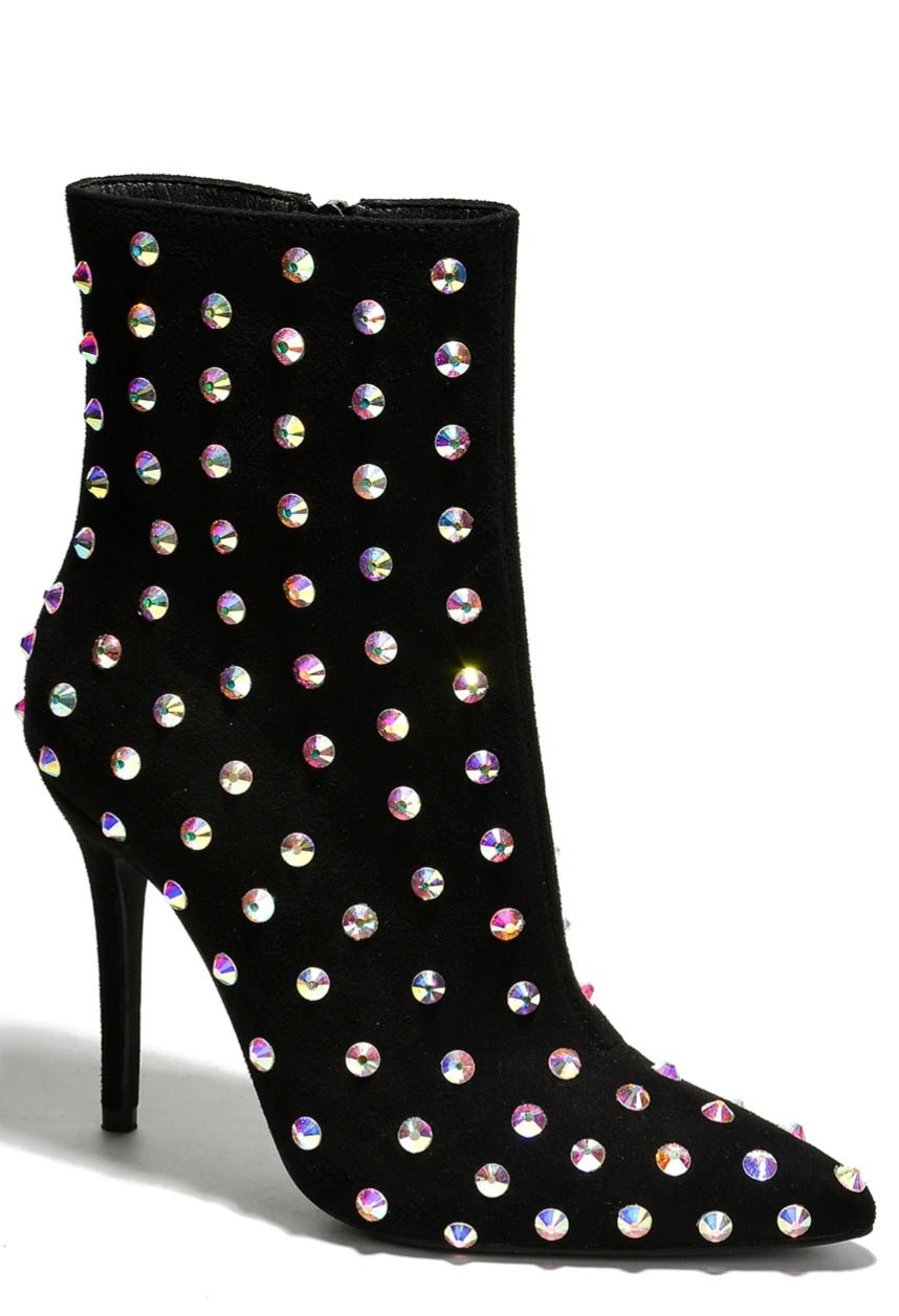 Cape Robbin Embellished Ankle Bootie