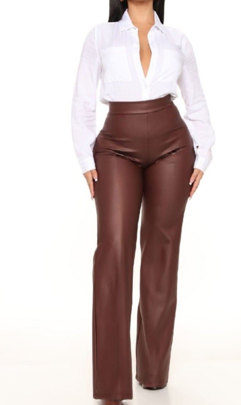 The Absolute Girl Leather Pants - Zoey n Pearl's