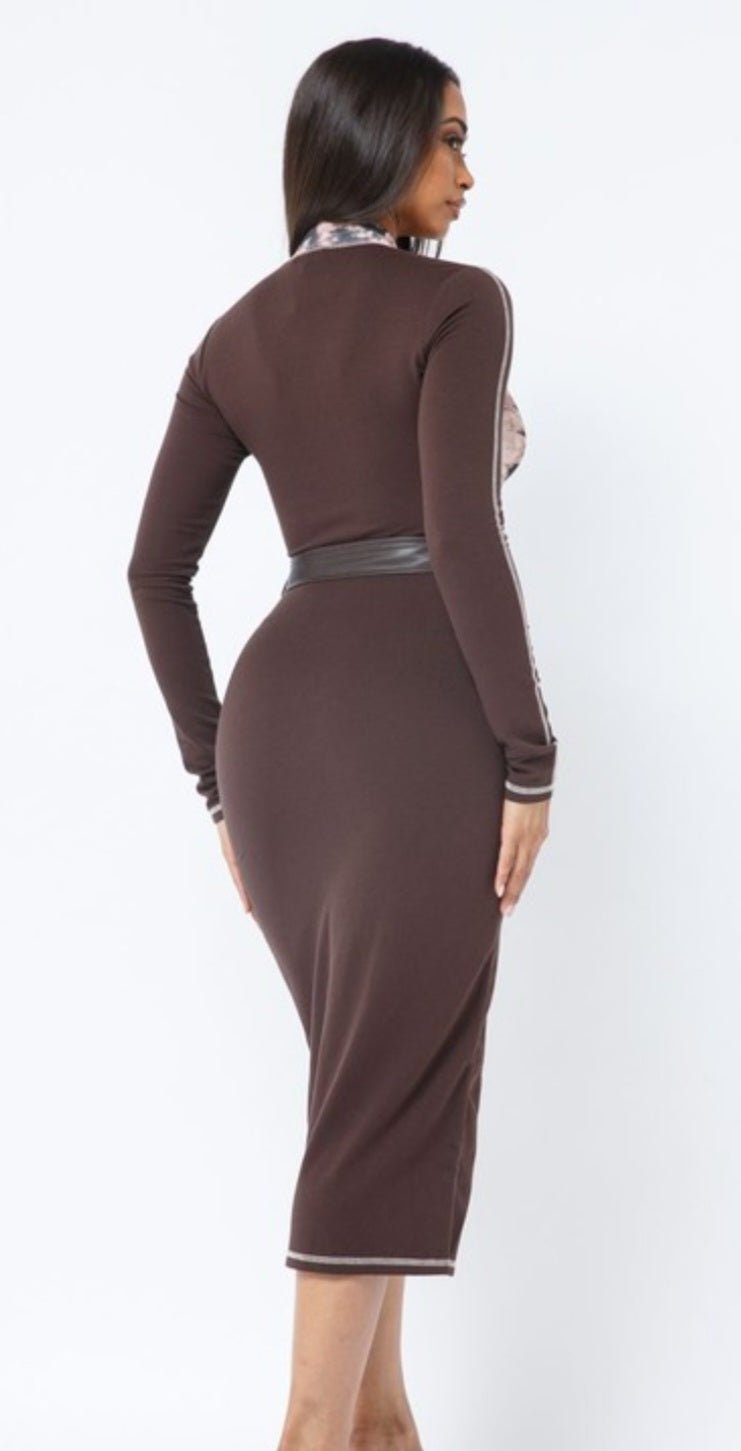 2 Way Zipper Front Dress - Zoey n Pearl's