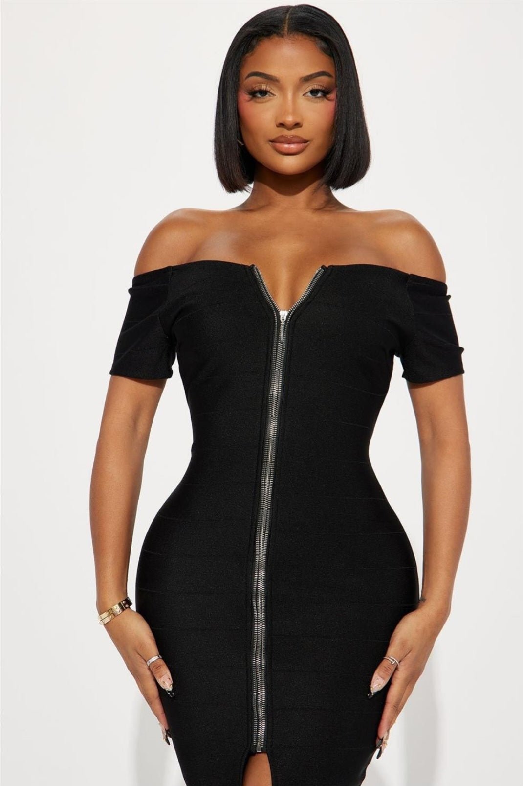 The Bandage Wrap Dress - Zoey n Pearl's