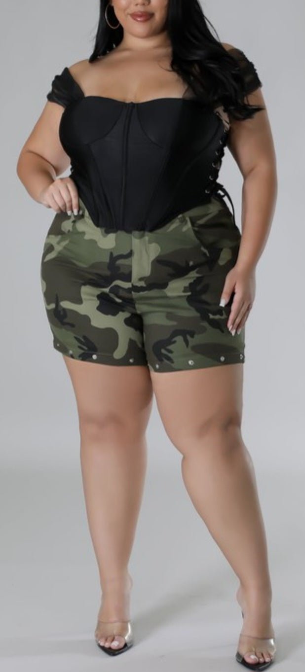 The Camo Multi Wear Pants - PLUS SIZE - Available 2/10 - Zoey n Pearl's