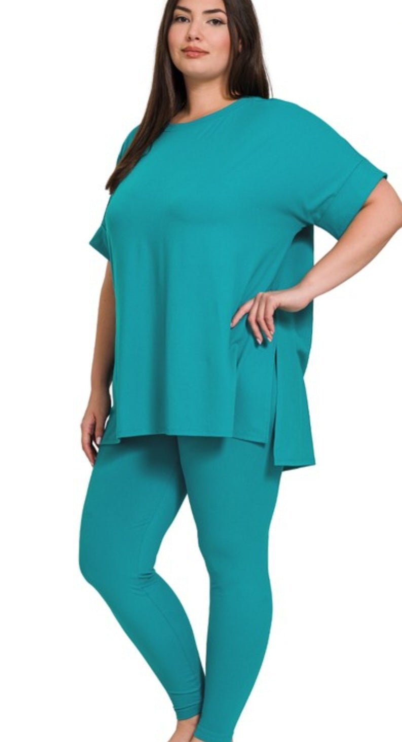 The Ultimate Lounge Set-Plus Size - Zoey n Pearl's